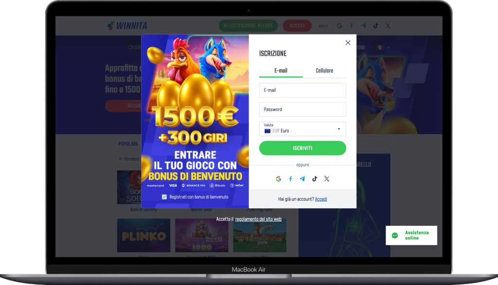 Scopri il Mondo del Gioco Winnita Casino Scopri il Mondo del Gioco Winnita Casino
